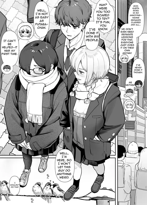 Threesome Cosplay Sex as Part of Our ‘Sexual Education’ Practical Training