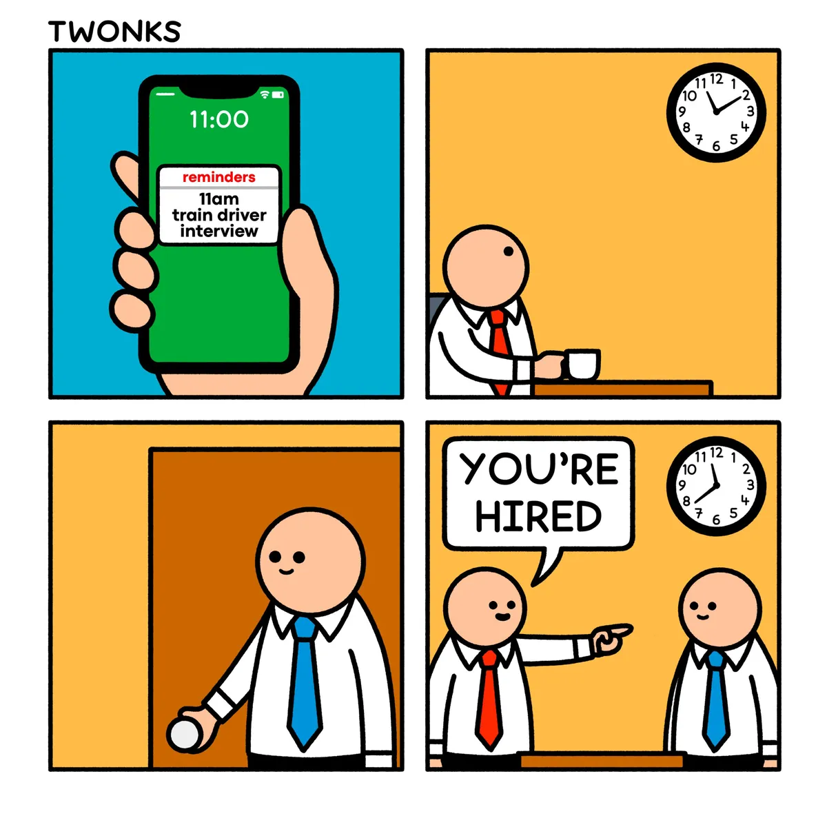 [OC] Train driver interview