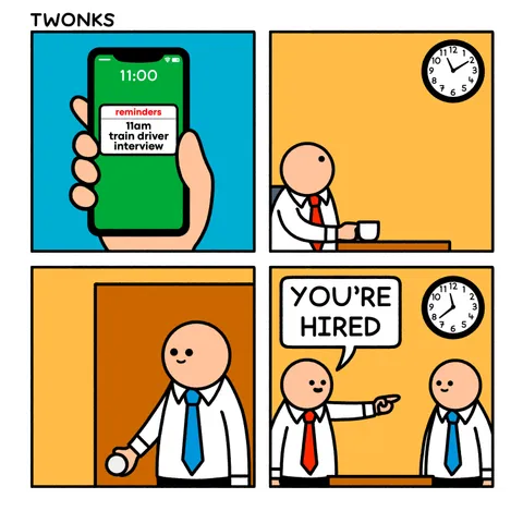 [OC] Train driver interview