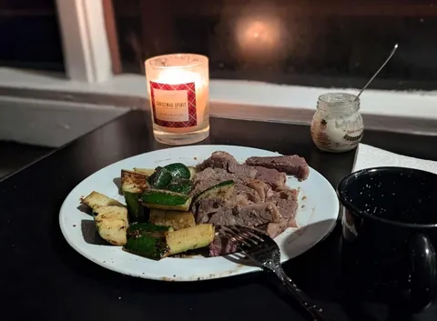 A cozy fire lookout in the middle of the forest