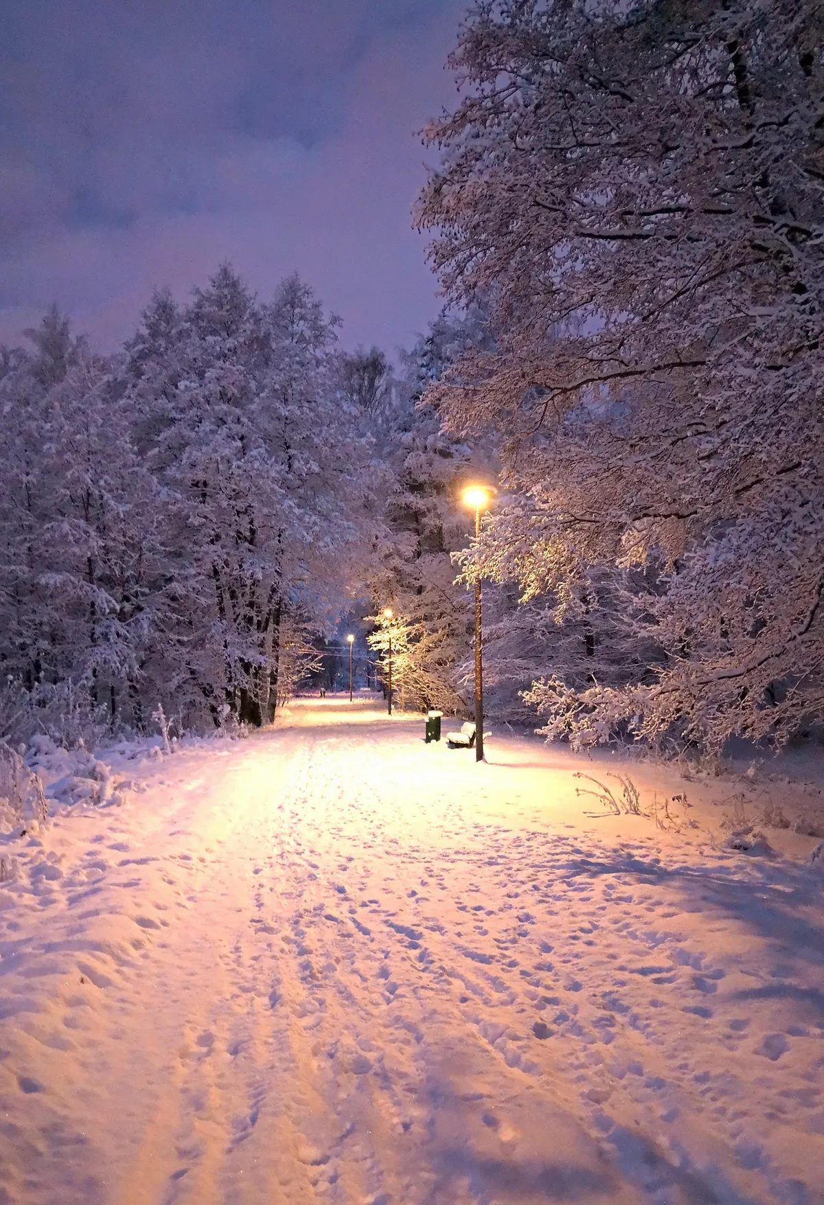ITAP of a winter day in Espoo, Finland