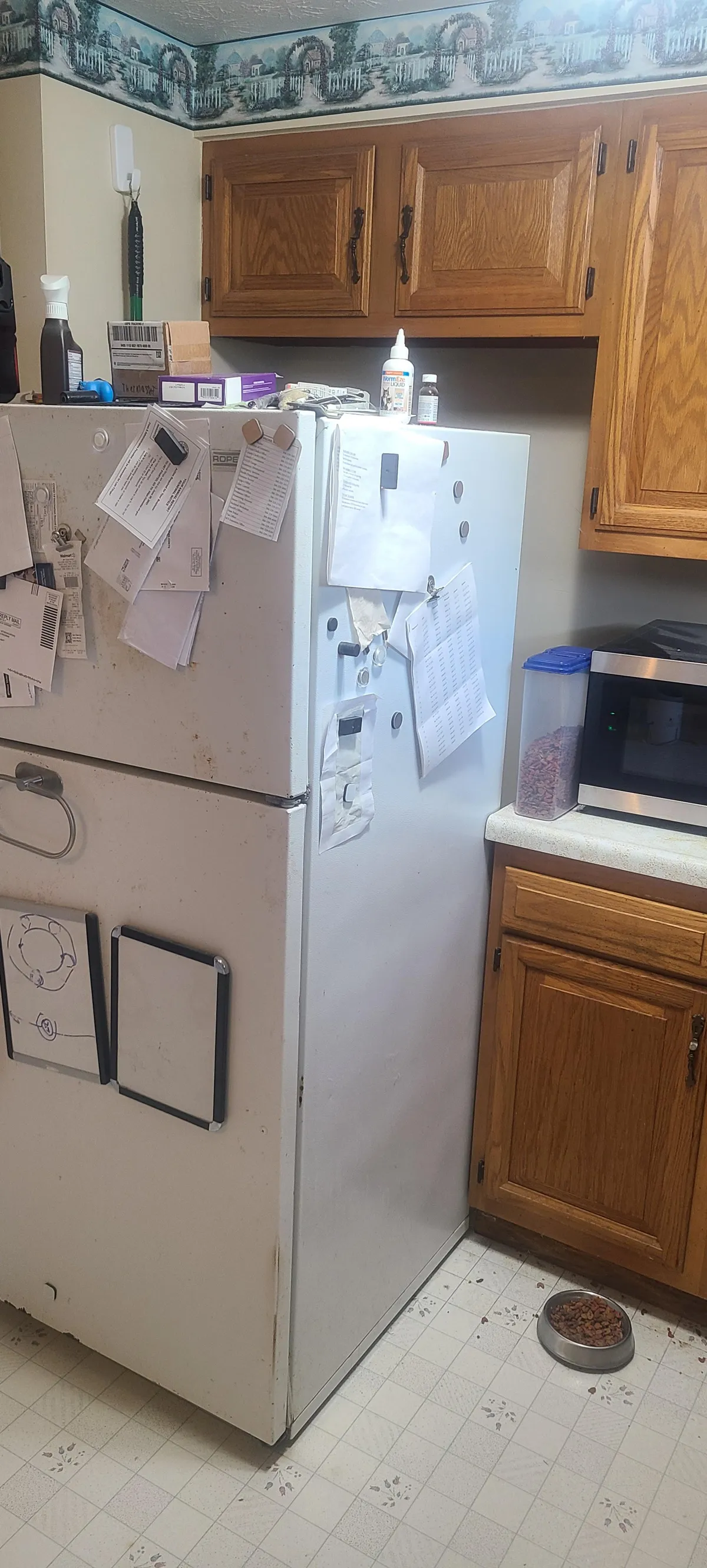 My OCD brother thinks our fridge needs to be 20 inches away from the wall.