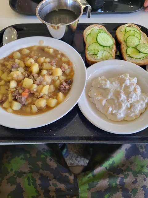 Lunch in the Finnish Army