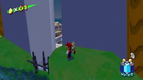 Super Mario Sunshine - Getting to Pianta Village w/o Rocket Nozzle