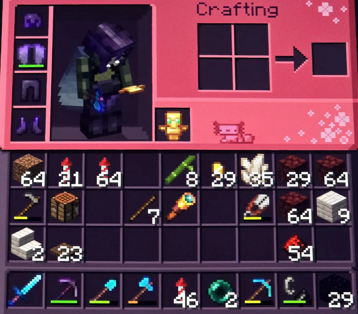 I need help escaping the nether roof