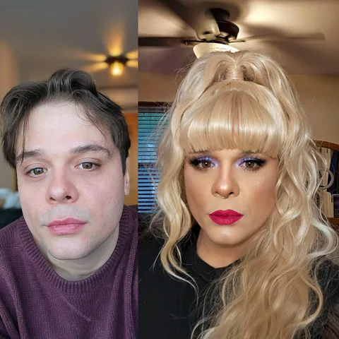 Just a little pride month transformation 🏳️‍🌈❤️
