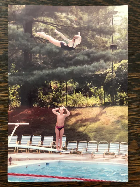 Me in ‘93, up top