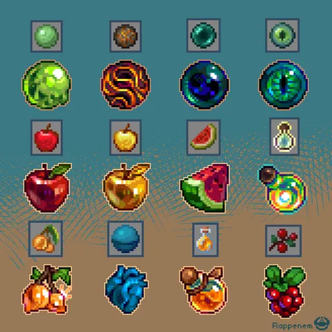 Some resprites I made, what do you guys think?