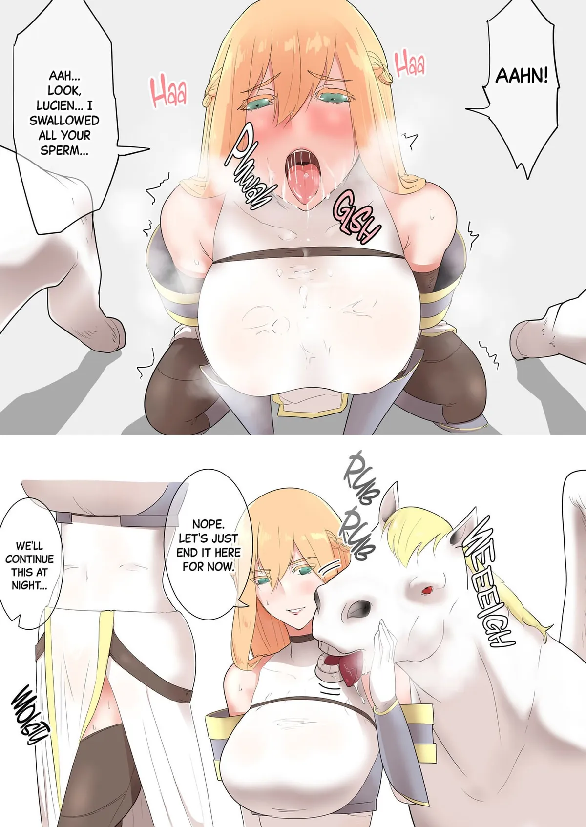 [Artist: Freya] A Lady Knight's Secret