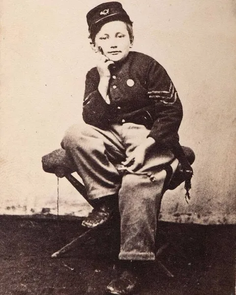 John "Johnny" Clem- The Youngest NCO in U.S. Army history who became Sergeant at the age of 12 during the Civil War.