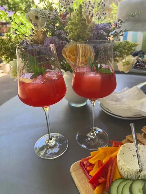 Annual garden party with my best friend!