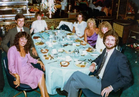 My mom on a Caribbean cruise with a couple of friends in September, 1981. My mom is the one in the middle in the first photo.
