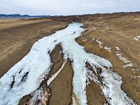 Mongolia in winter - the frozen wonderland