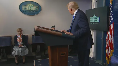 Donald Trump tells people to inject bleach to cure COVID - April 24, 2020.