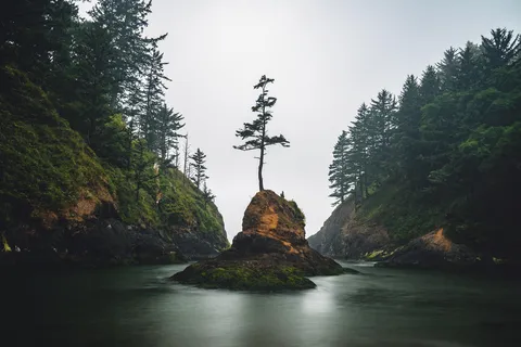 Dead Man's Cove at Cape Disappointment, WA [2048x1366] [OC]