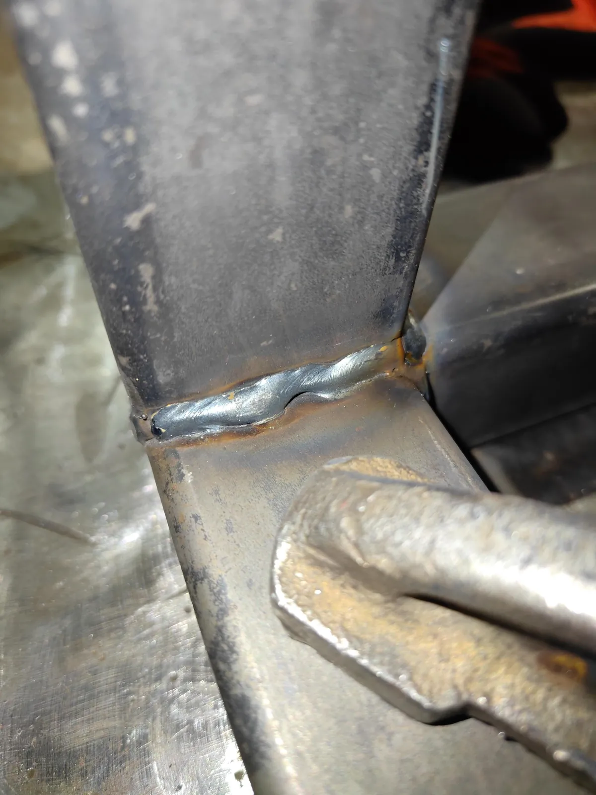 My welds vs my supervisors welds (who tells me I don't weld properly)