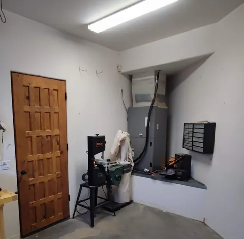 Built my wife a jewelers bench in the ugly corner of my woodshop