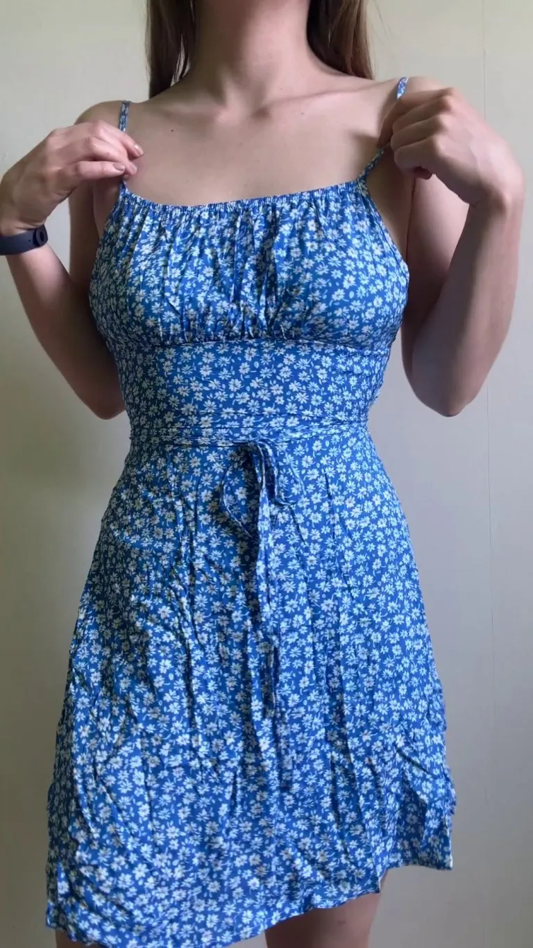 I get embarrassed because off their size, but I can’t change it