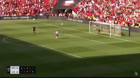 Celebrations as Crystal Palace win the 2025 Community Shield