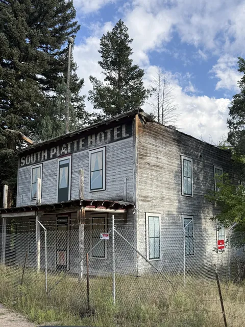 Took a wrong turn and found the South Platte Hotel