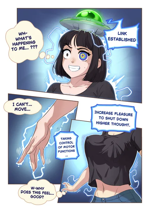 An Alien Possessed my Roommate Pages 1-14