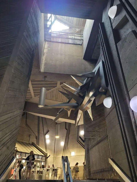 The crazy brutalist metro station of De La Savane, (Montréal)