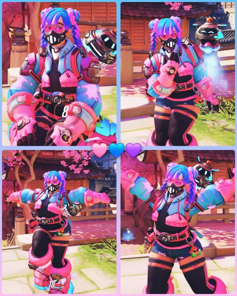 Mei's Neon skin🩷💙💜