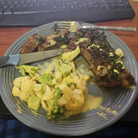 [OC] My roommate made me dinner for my birthday