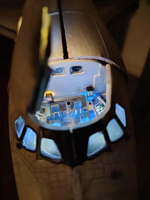 My flight ready Enterprise (OV-080) that I made back in 2022!