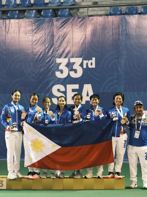 PH Women's Tennis team led by Alex Eala wins Bronze Medal