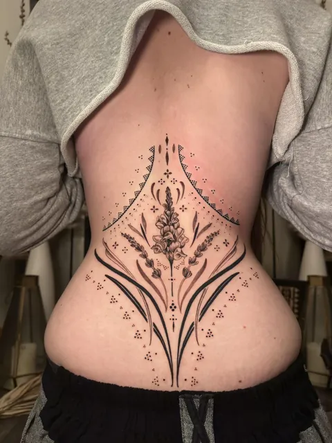 Got this gorgeous piece done yesterday by Lydia at Solhawk in Lyons, CO