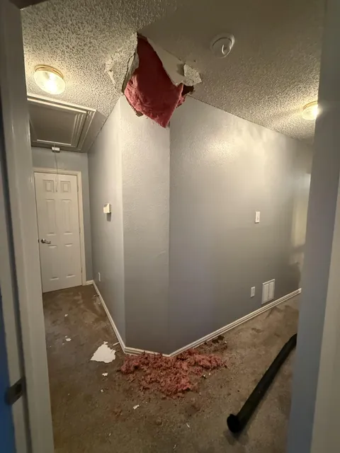 Someone fell through my ceiling while investigating my attic during my open house