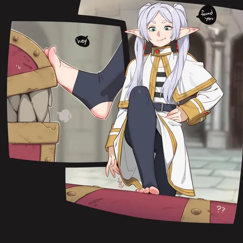 Frieren messes with the wrong mimic (Feguimel) [Frieren: Beyond Journey’s End]