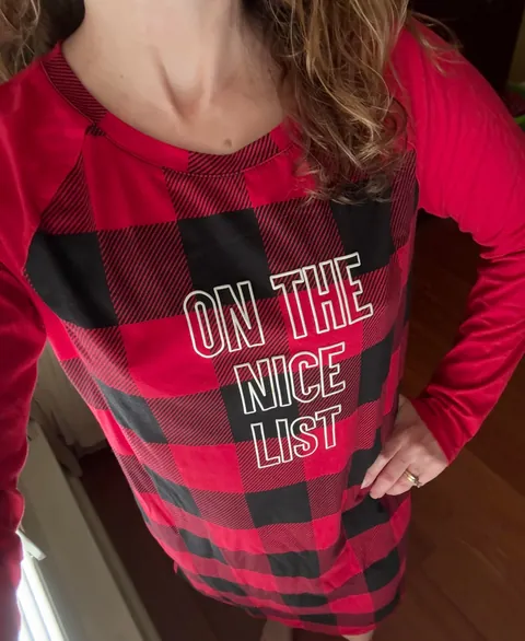 On the nice list… or am I? 😈