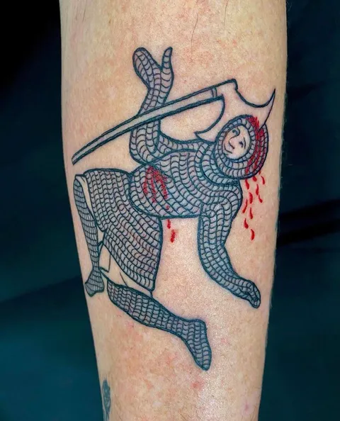 ¯\_(ツ)_/¯ Done by Graham at Purple Panther Tattoo in Los Angeles CA