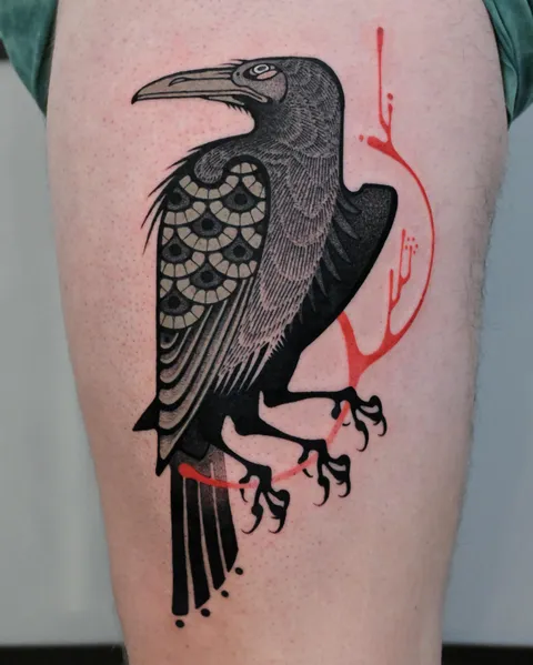 Yatagarasu by me, Max Murphy at Living Lore Tattoo in Ellicott City, MD