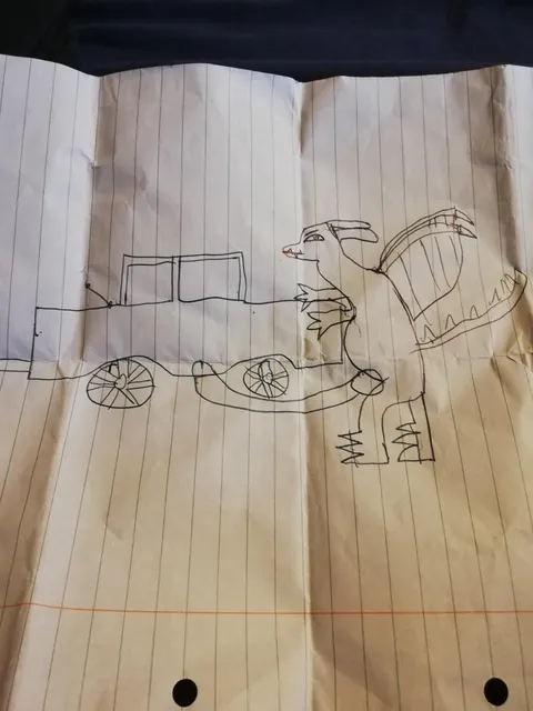 I did the deed in my religion class