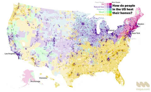 How do people in the US heat their homes? [OC]