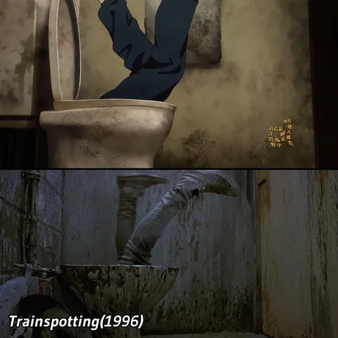 Some of the movie references used in the Chainsmoker Cat OP