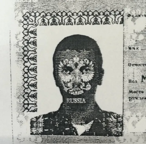 A passport photo isn't as scary as the photocopies of it: Russian passport photocopies