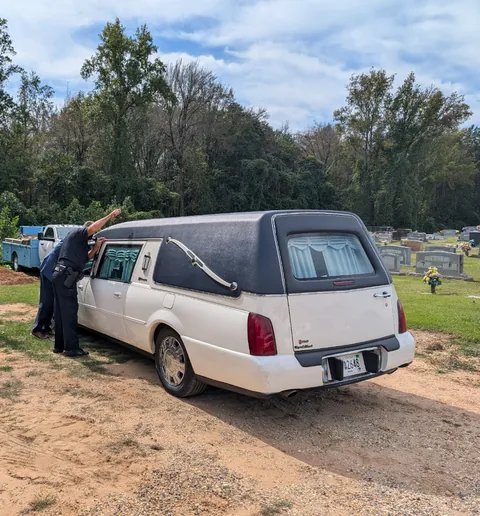 The funeral home accidentally locked the keys in the hearse graveside for my mom today