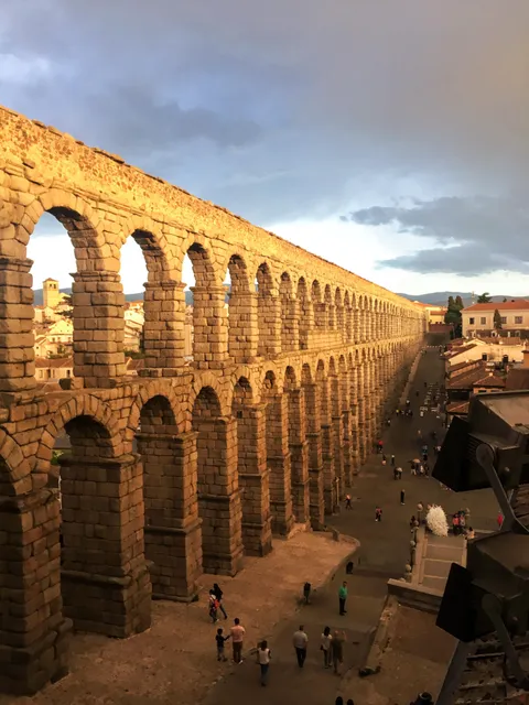 Roman aqueduct in Segovia, Spain (+1800 years and still stands better than many buildings that are built nowadays)
