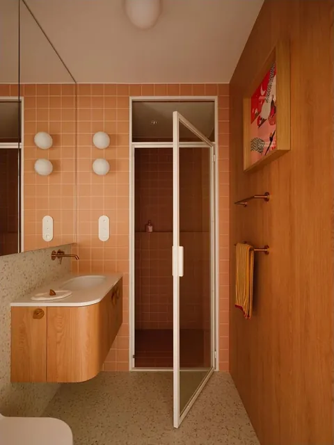 Bathroom of a house in Jasionka, Poland. [1029x1371]