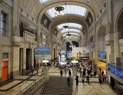 Central station, Milan, Italy