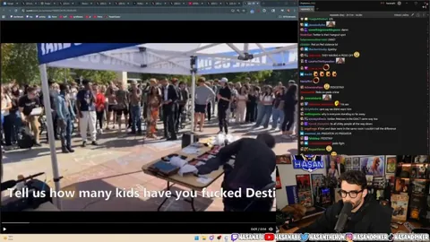 Hasan laughs off Destiny getting called a f****t