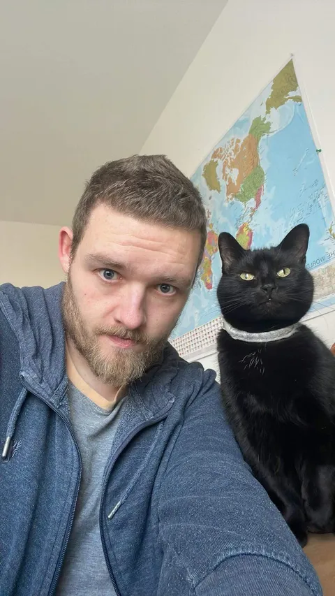 Me and Sophie. She’s my rock ! 