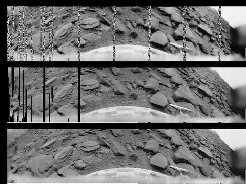 The First Ever Photos From the Surface of Another World; Venus, Taken by the Venera 9 Lander