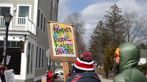 [OC] Best Signs from No Kings #3 Kennebunk, Maine