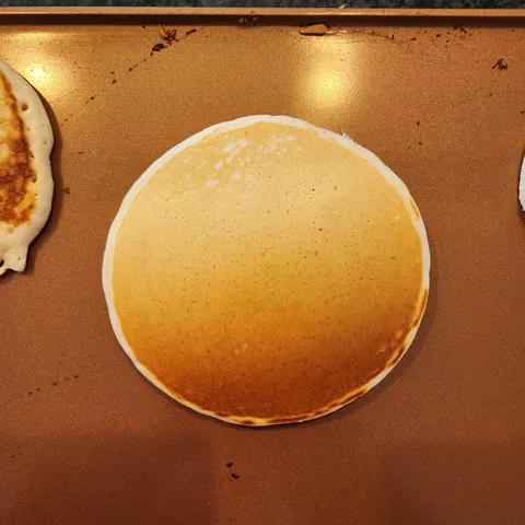 Made a pancake that had a near perfect gradient 