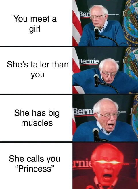 As a male, having a woman call me ‘Princess’ would make my day